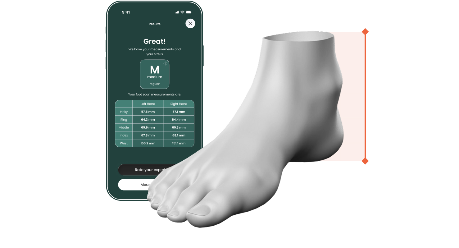 Génération de modèles de pieds en 3D Esenca pour un dimensionnement précis des chaussures