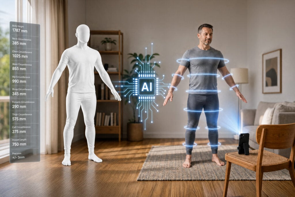 Die besten 3D-Körpervermessungstools mit KI und Computer Vision (2026)