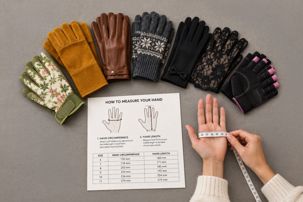 Glove Size Chart: Why the Same Size Doesn’t Fit the Same Way Across Brands