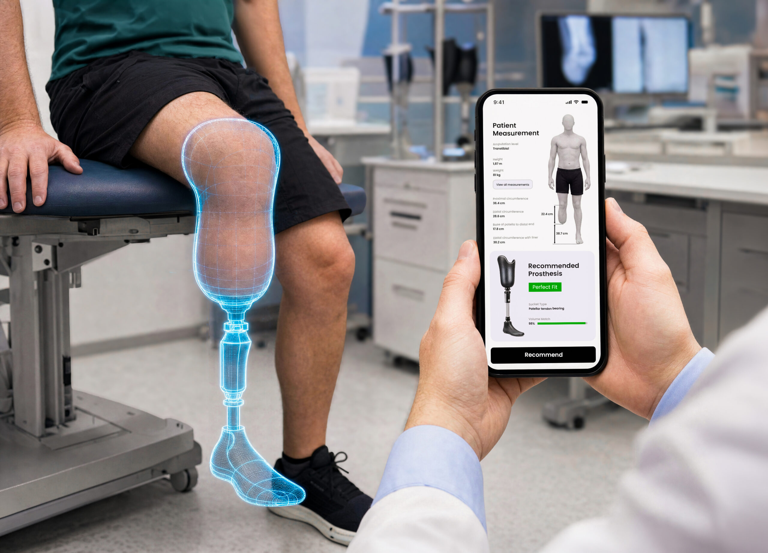 Prosthetic Socket Fit and Residual Limb Volume: Why Manual Measurement Misses the Change